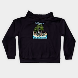 Aloha Hawaii Surf Kids Hoodie